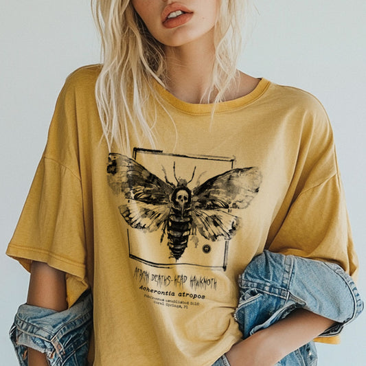 Taxidermy: African Death's Head Hawkmoth Heavyweight Tee