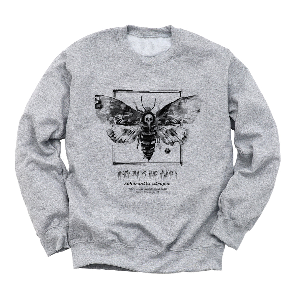 Taxidermy: African Death's Head Hawkmoth Sweatshirt