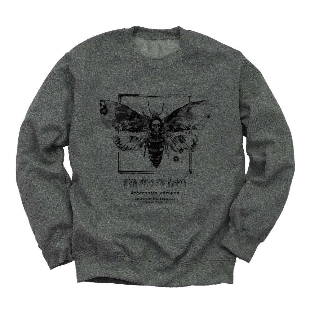 Taxidermy: African Death's Head Hawkmoth Sweatshirt