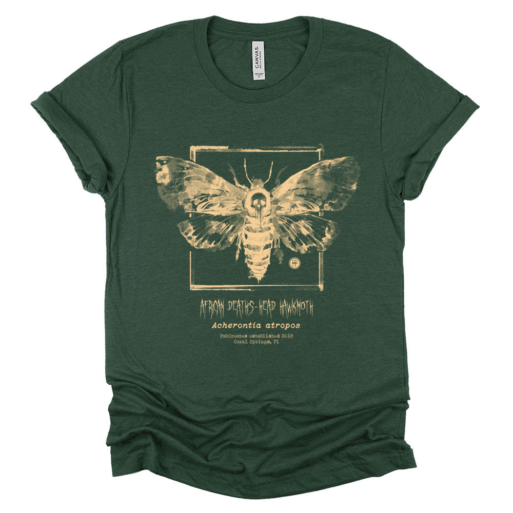 Taxidermy: African Death's Head Hawkmoth T-Shirt