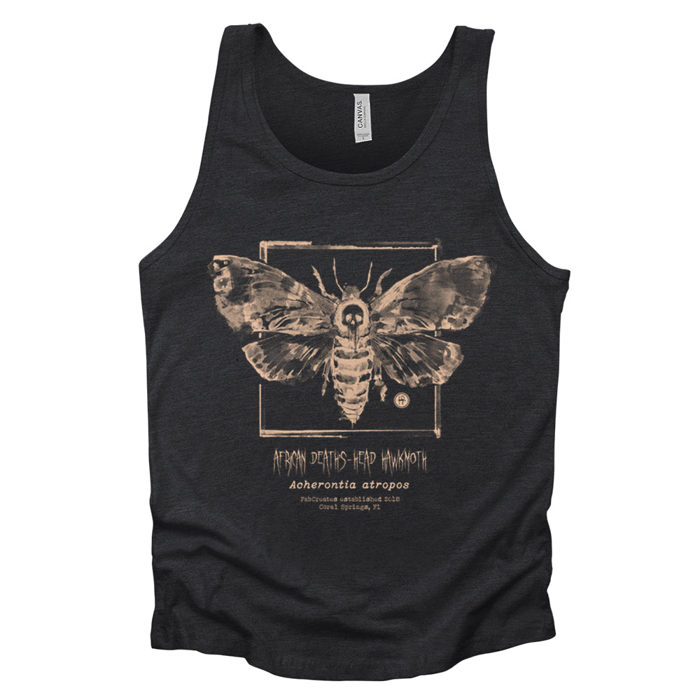Taxidermy: African Death's Head Hawkmoth Tank Top