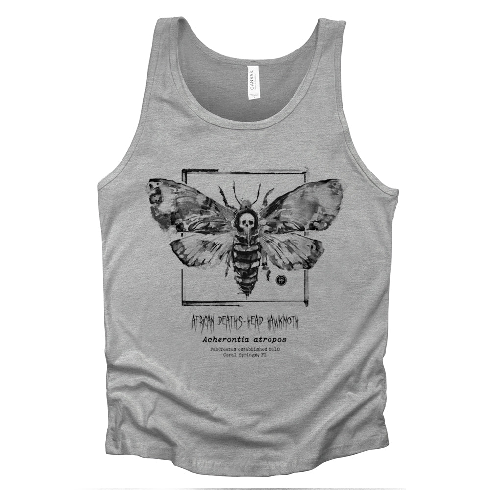 Taxidermy: African Death's Head Hawkmoth Tank Top