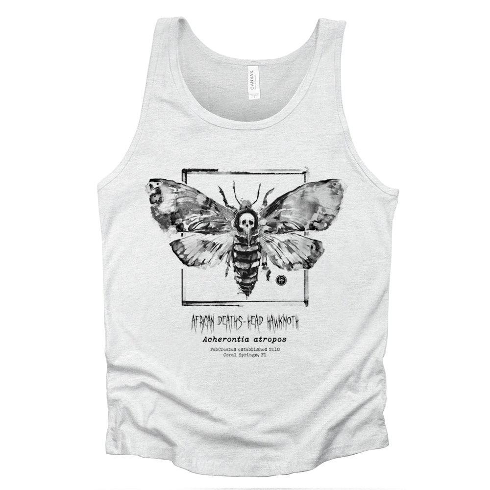 Taxidermy: African Death's Head Hawkmoth Tank Top