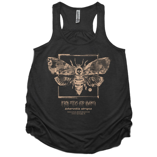 Taxidermy: African Death's Head Hawkmoth Tank Top