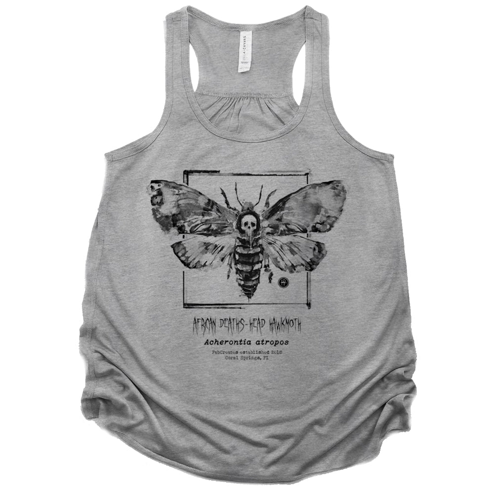 Taxidermy: African Death's Head Hawkmoth Tank Top