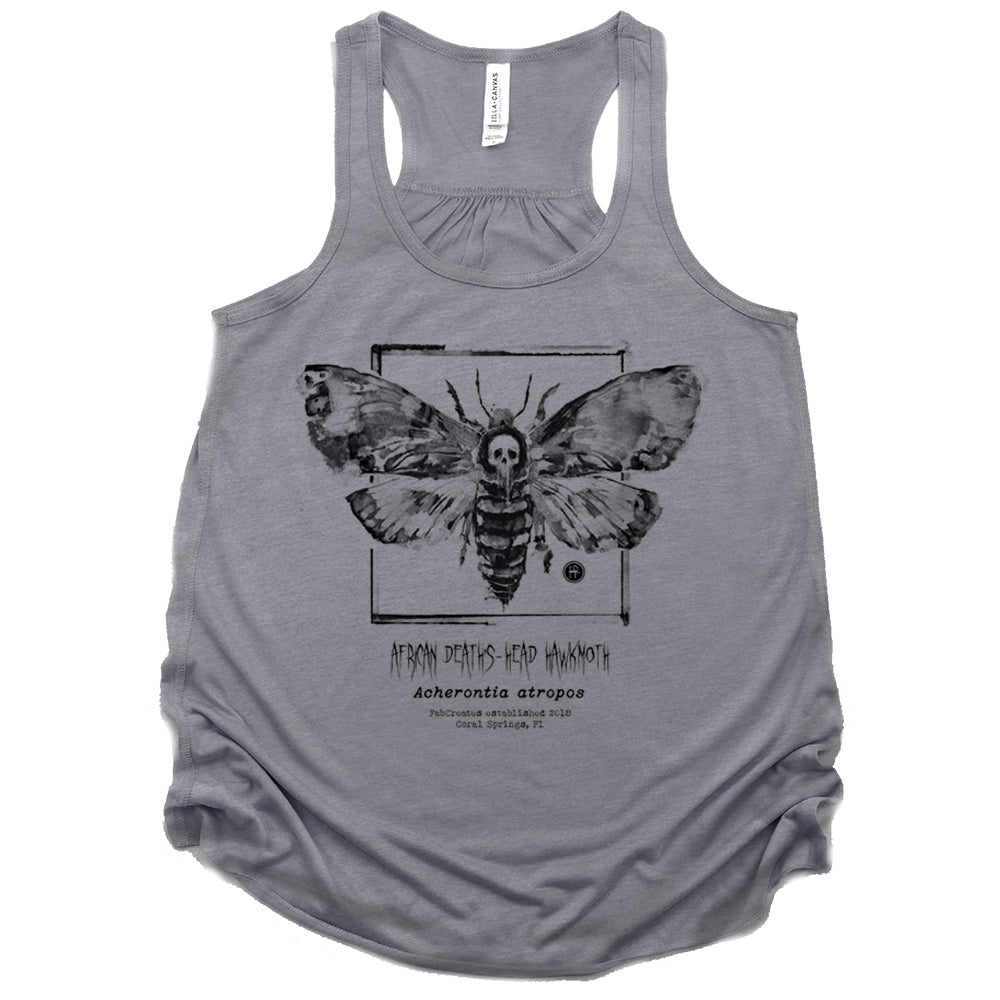 Taxidermy: African Death's Head Hawkmoth Tank Top