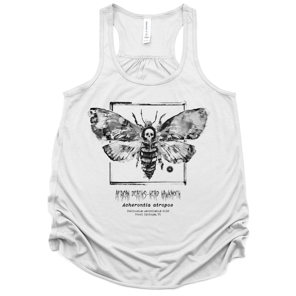 Taxidermy: African Death's Head Hawkmoth Tank Top
