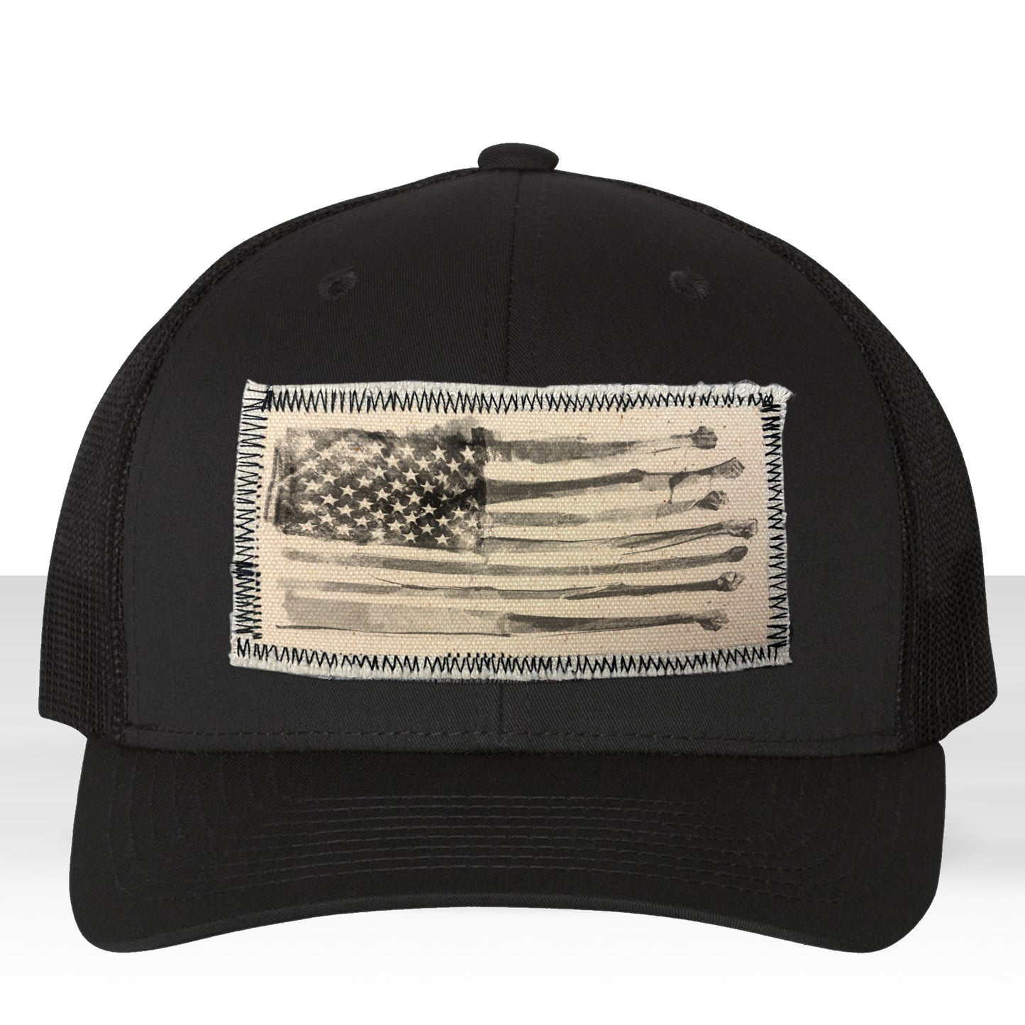American Punches: Where Stars and Stripes Bleed Trucker Hat