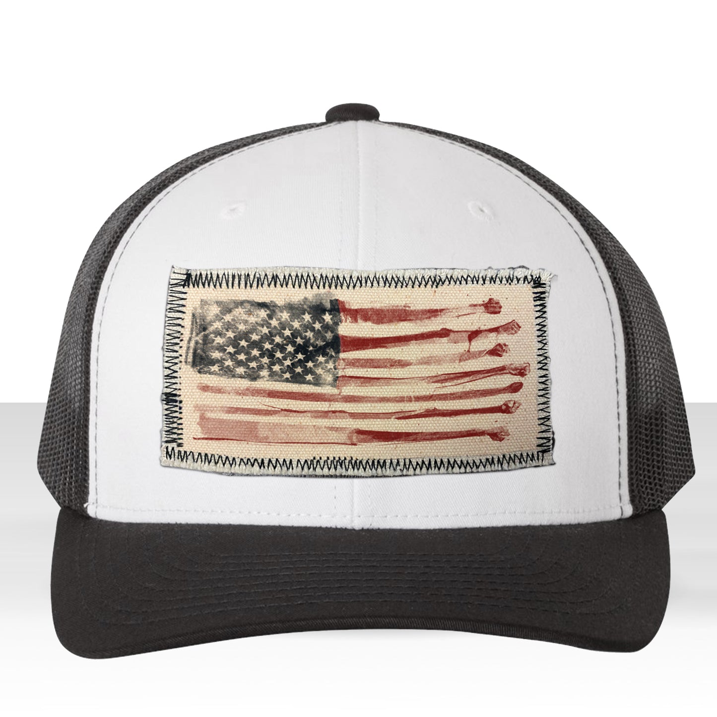 American Punches: Where Stars and Stripes Bleed Trucker Hat
