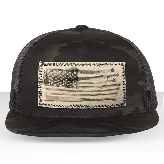 American Punches: Where Stars and Stripes Bleed Trucker Hat