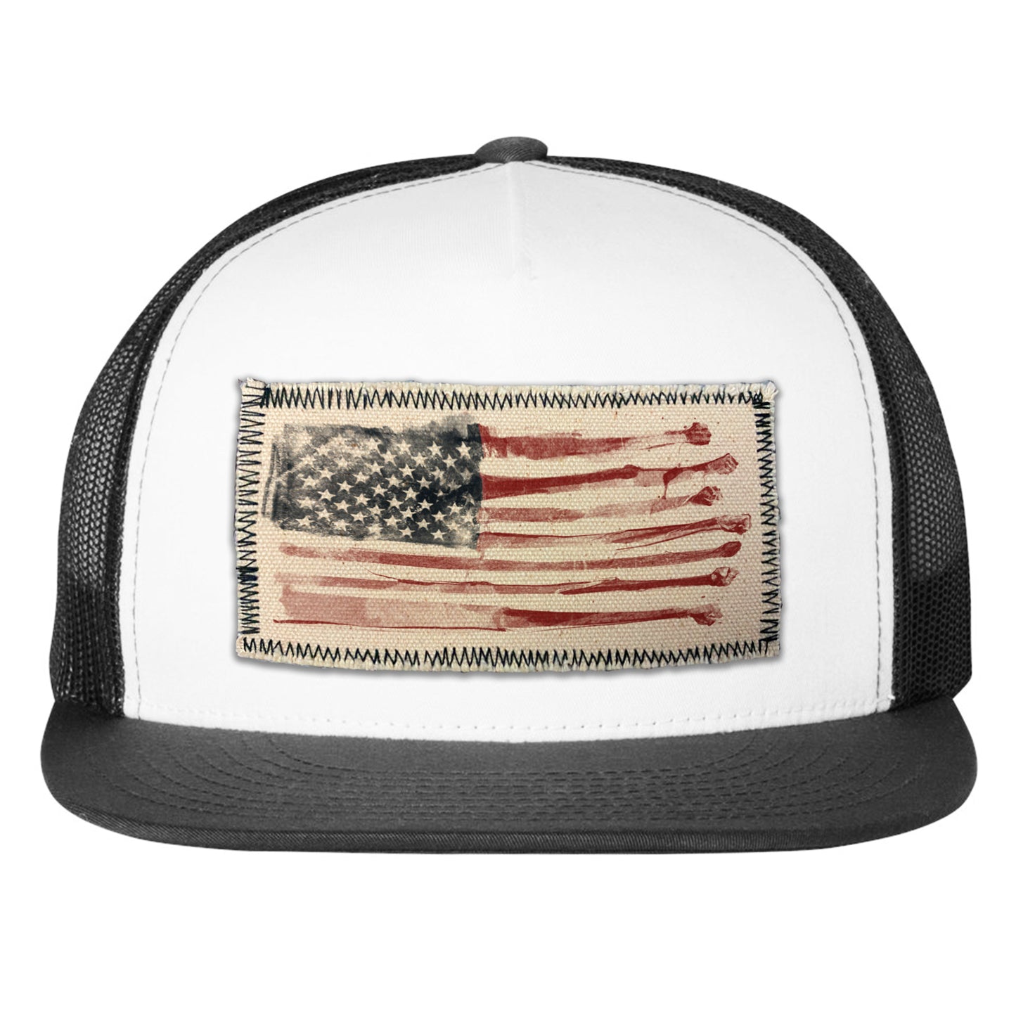 American Punches: Where Stars and Stripes Bleed Trucker Hat