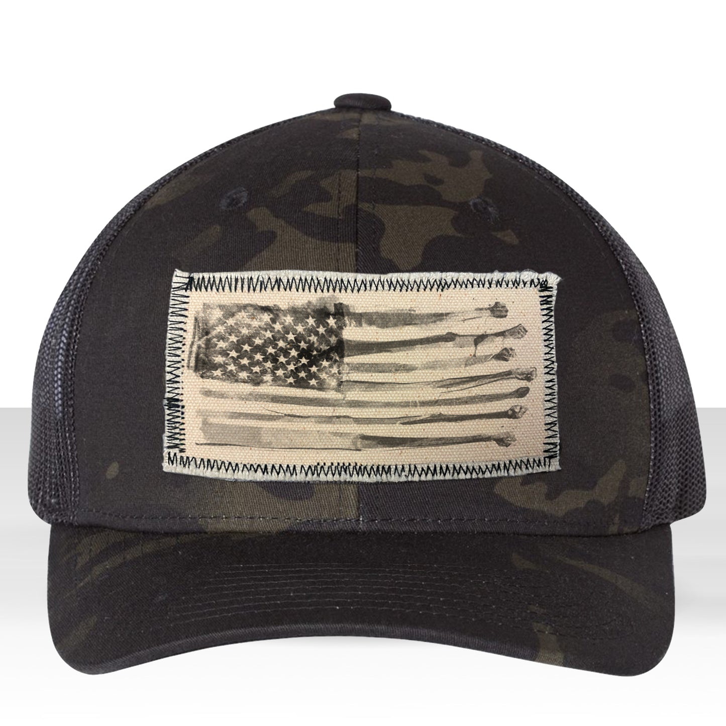 American Punches: Where Stars and Stripes Bleed Trucker Hat