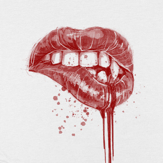 Vampire lips: Seduction in Every Drop T-shirt