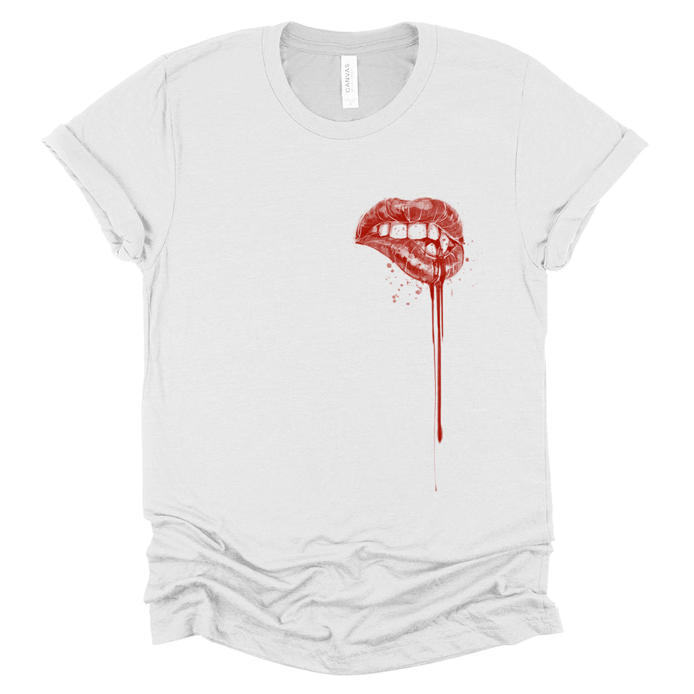 Vampire lips: Seduction in Every Drop T-shirt