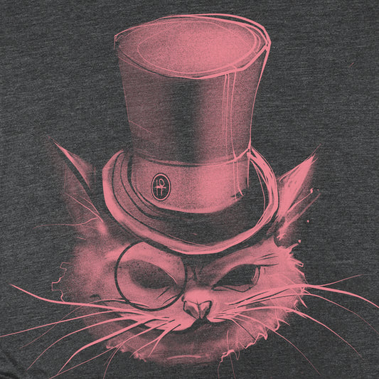 Villain Kitty: Sinister Silent Movie Tribute T-Shirt