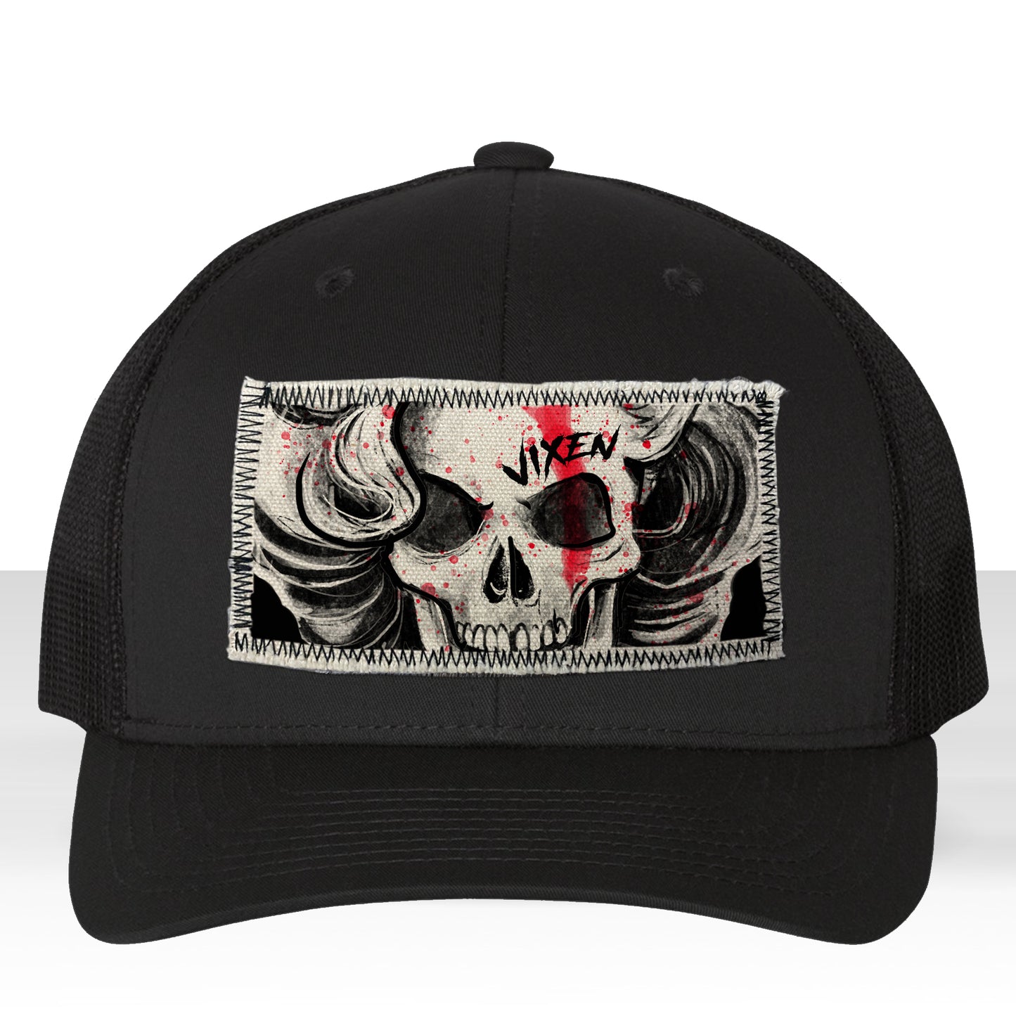 Vixen Marilyn Skull Pocket Trucker Hat