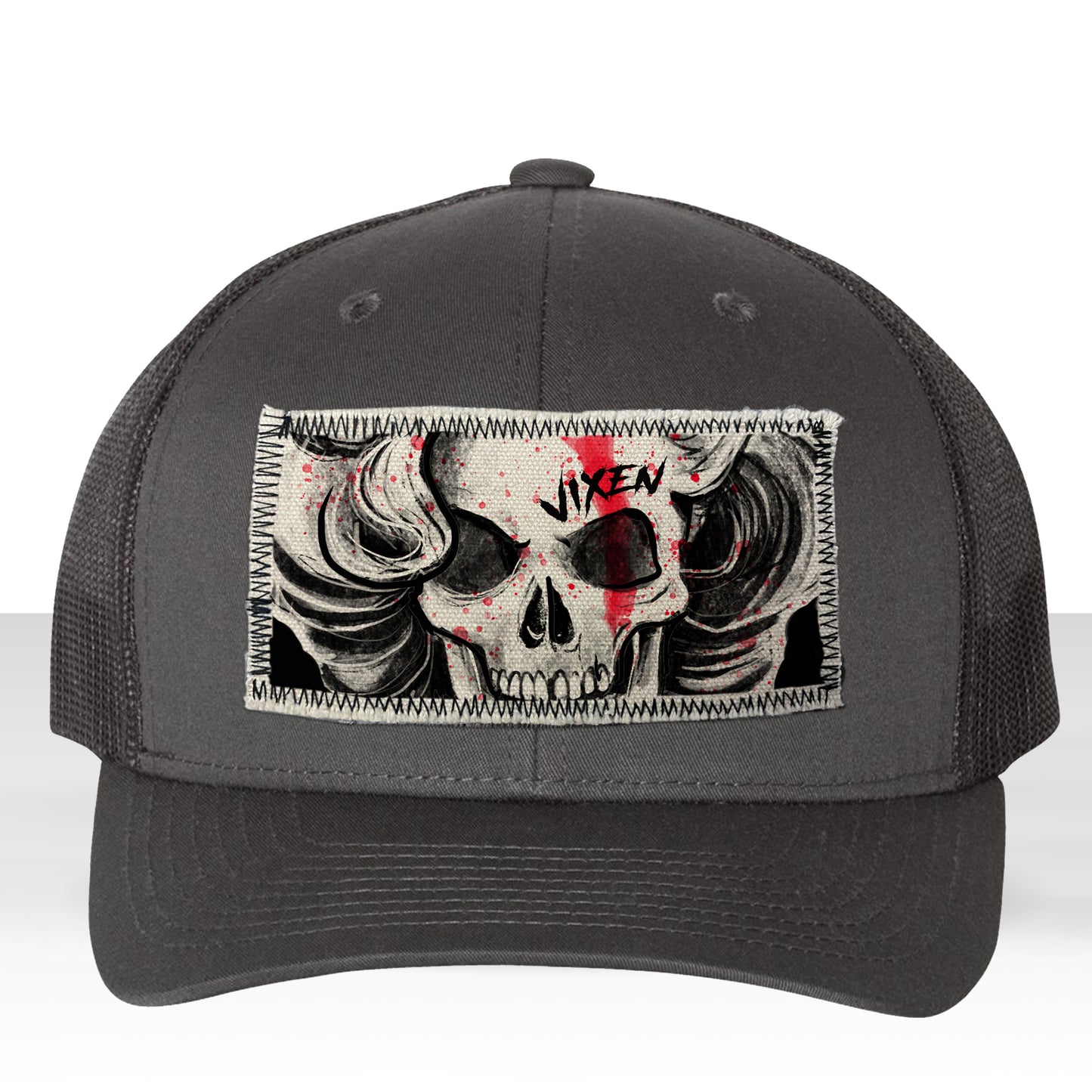 Vixen Marilyn Skull Pocket Trucker Hat