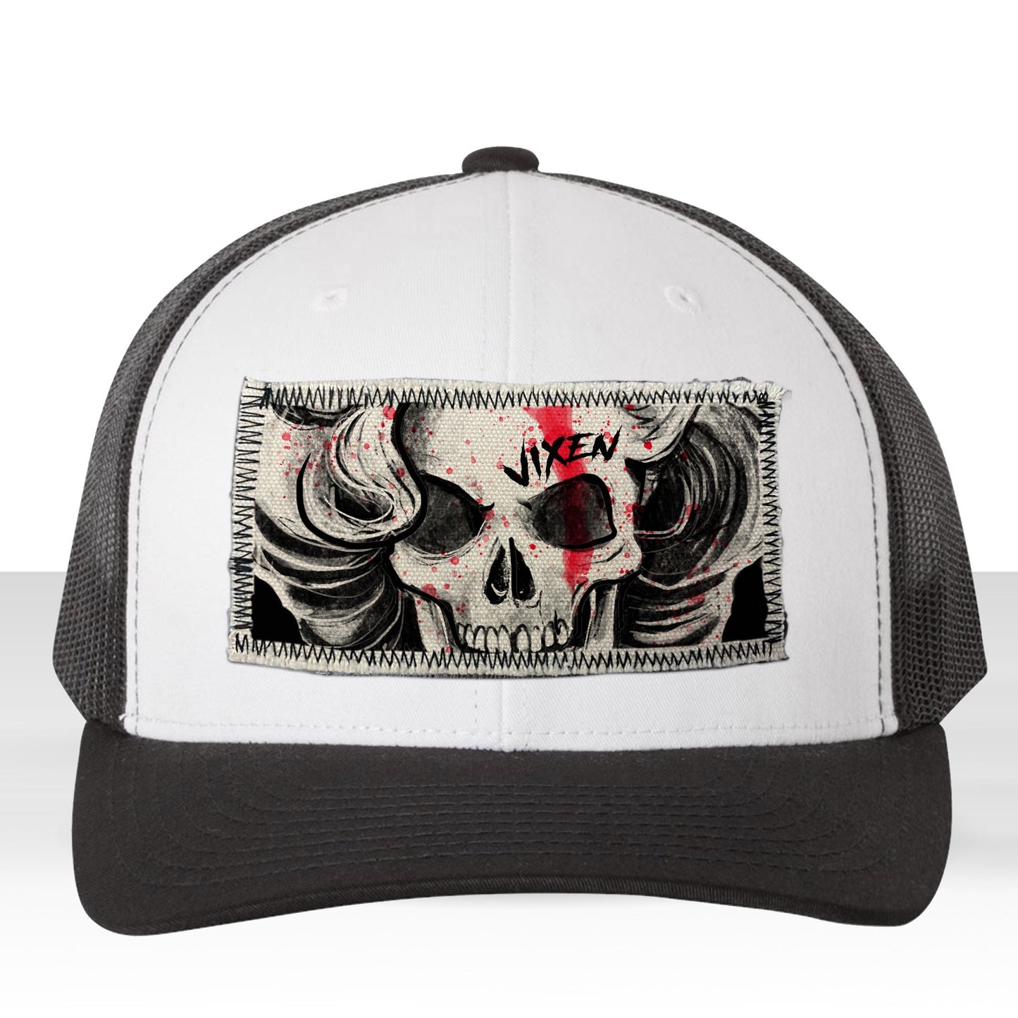 Vixen Marilyn Skull Pocket Trucker Hat