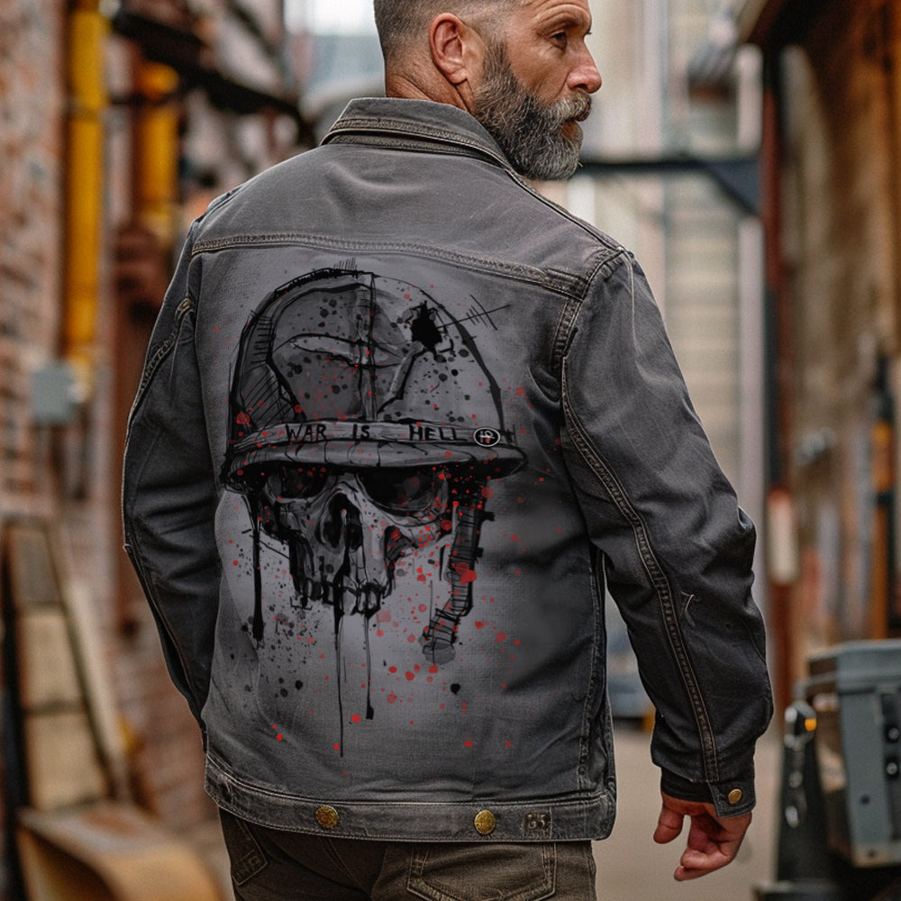 War is Hell: Iconic Reflection Maverick Jacket