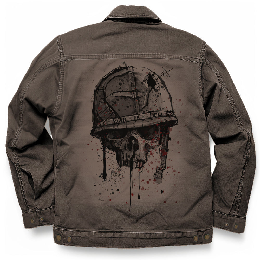War is Hell: Iconic Reflection Maverick Jacket