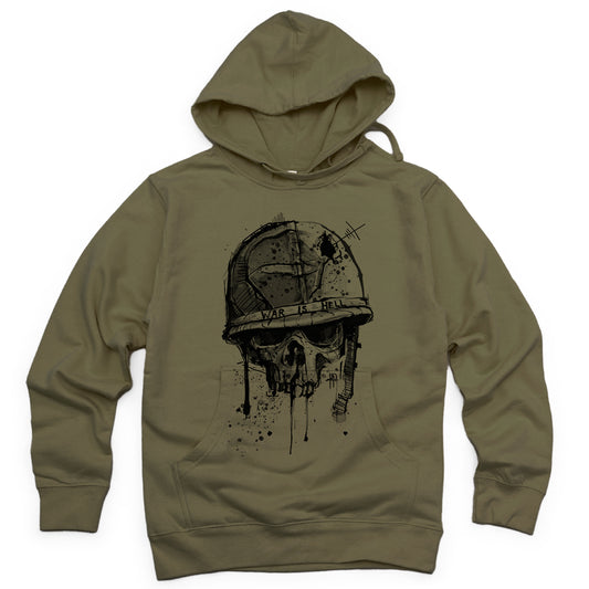 War is Hell: Iconic Reflection Hoodie