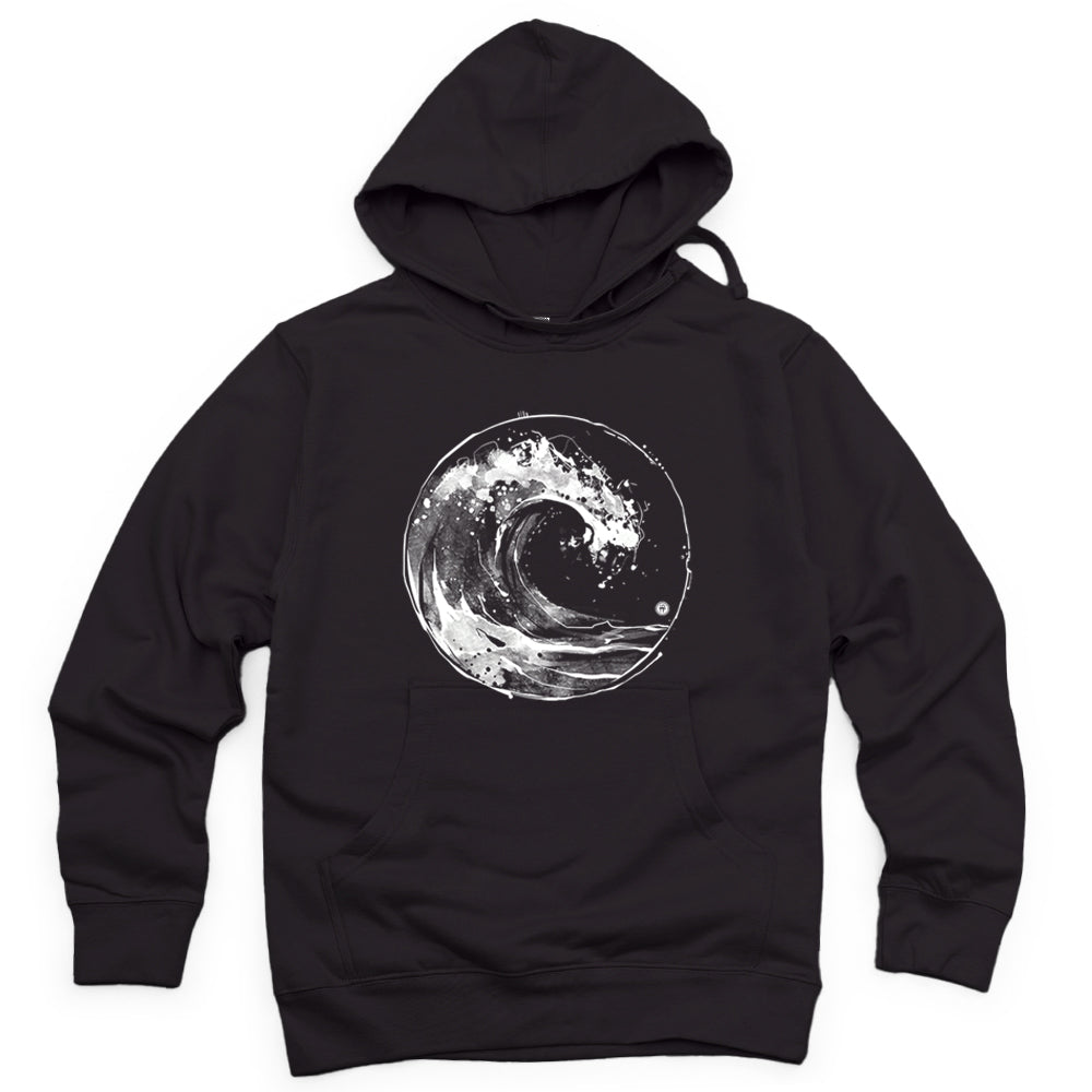 Ocean Wave: Japanese Iconography in Motion Hoodie