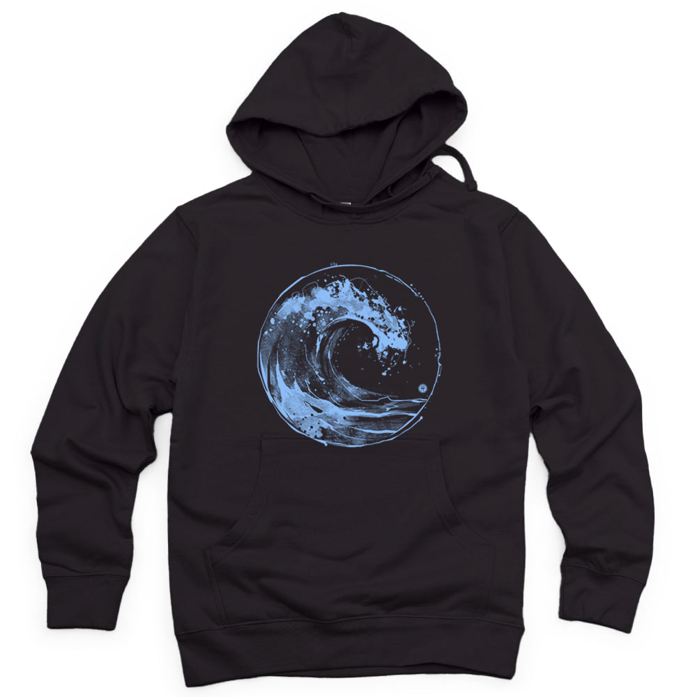 Ocean Wave: Japanese Iconography in Motion Hoodie