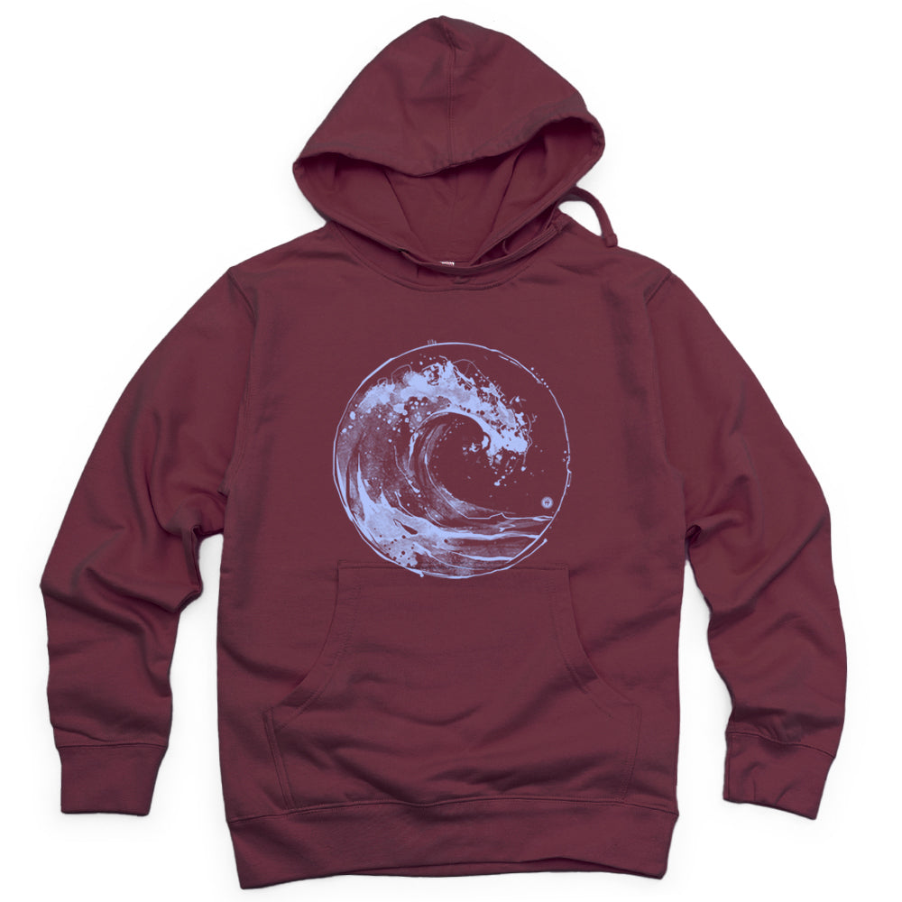 Ocean Wave: Japanese Iconography in Motion Hoodie