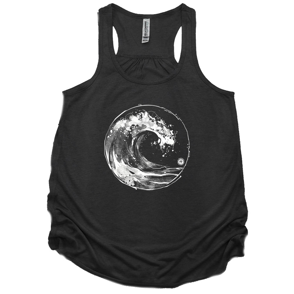 Ocean Wave: Japanese Iconography in Motion Tank Top
