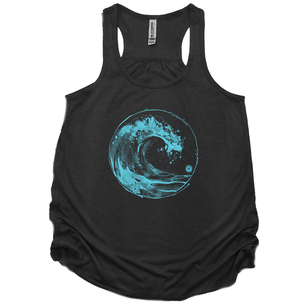 Ocean Wave: Japanese Iconography in Motion Tank Top