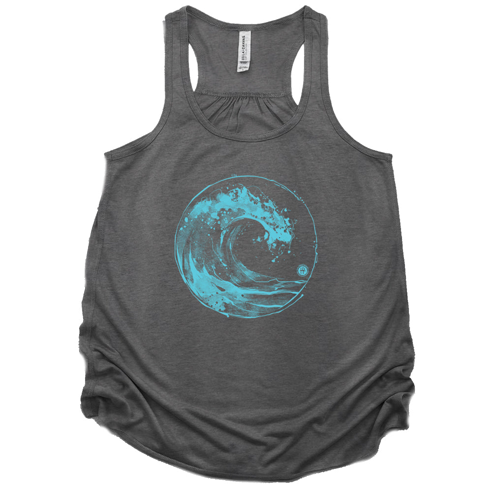 Ocean Wave: Japanese Iconography in Motion Tank Top