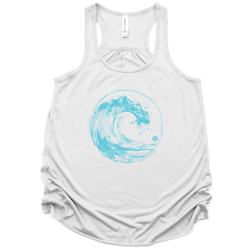 Ocean Wave: Japanese Iconography in Motion Tank Top
