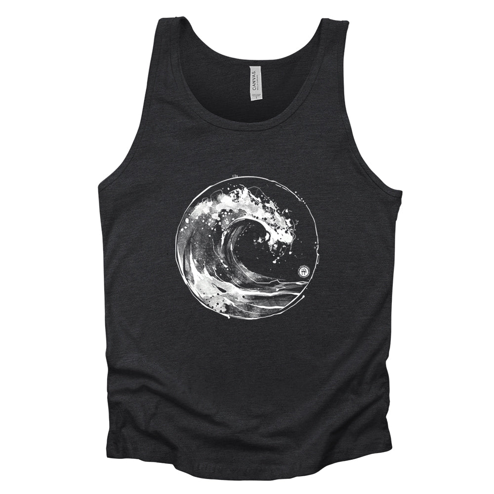 Ocean Wave: Japanese Iconography in Motion Tank Top