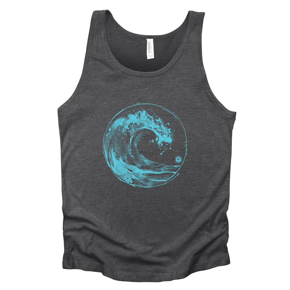 Ocean Wave: Japanese Iconography in Motion Tank Top