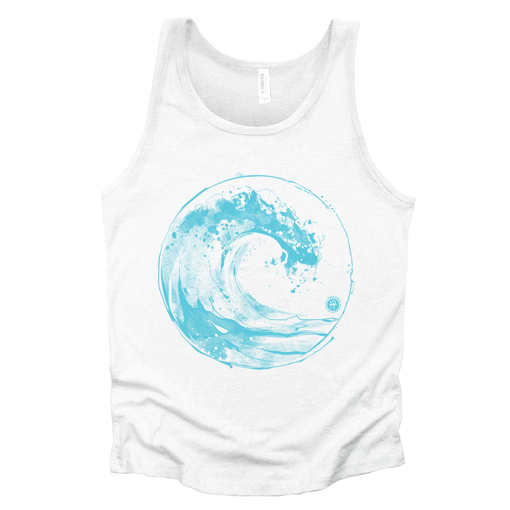 Ocean Wave: Japanese Iconography in Motion Tank Top