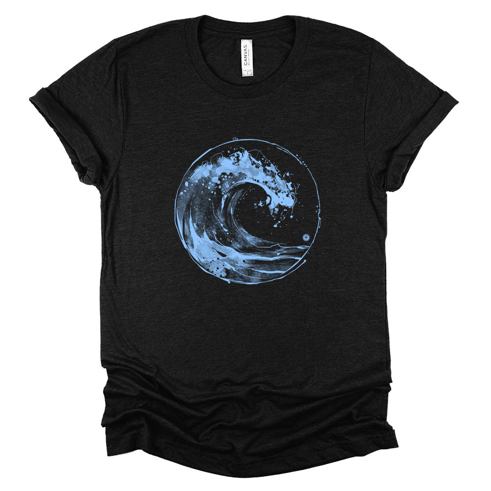 Ocean Wave: Japanese Iconography in Motion T-Shirt