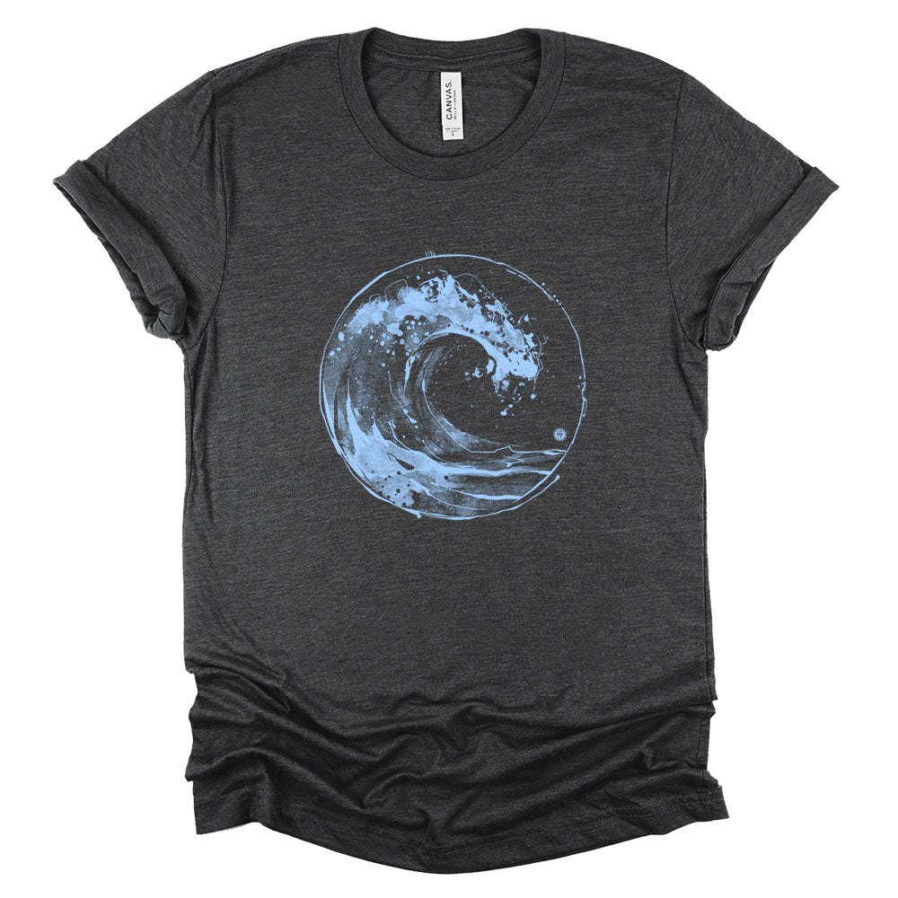 Ocean Wave: Japanese Iconography in Motion T-Shirt