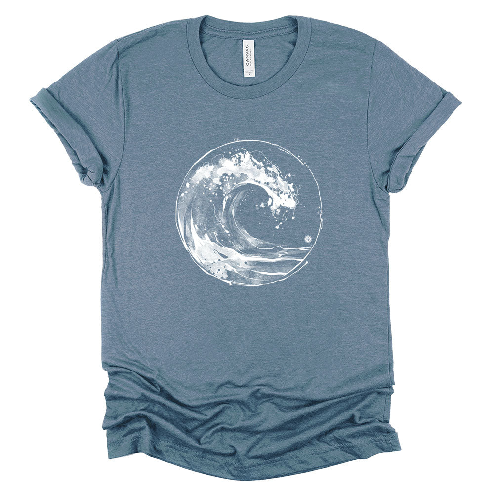 Ocean Wave: Japanese Iconography in Motion T-Shirt