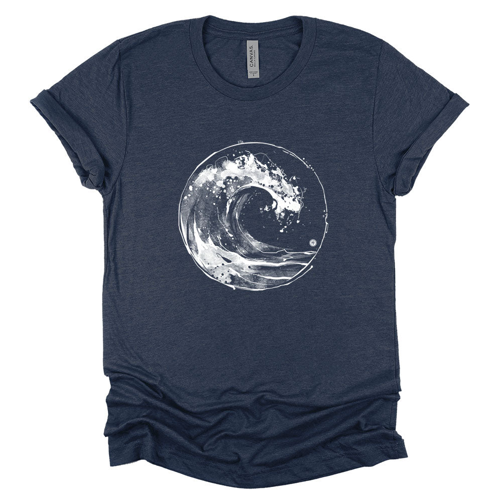 Ocean Wave: Japanese Iconography in Motion T-Shirt