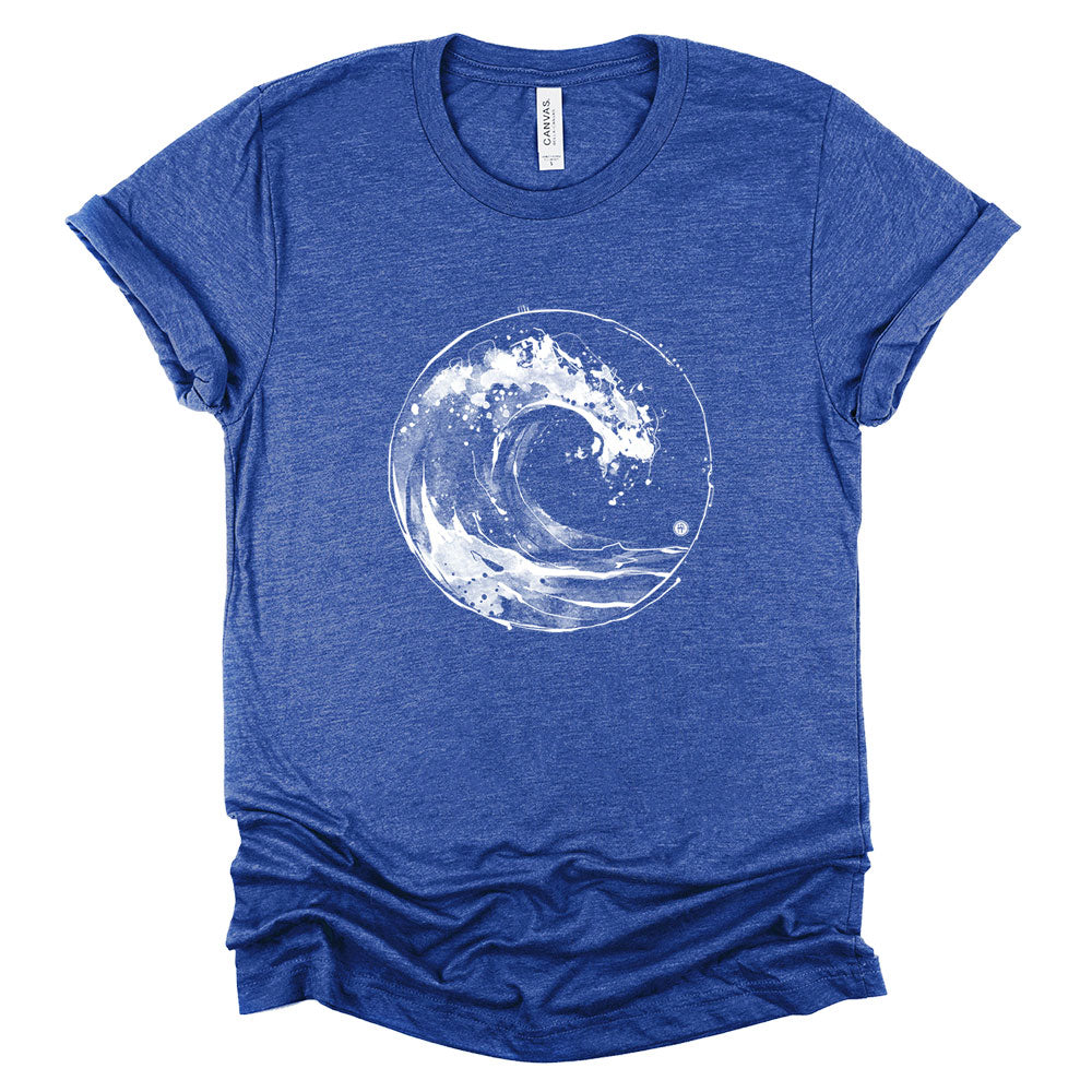 Ocean Wave: Japanese Iconography in Motion T-Shirt
