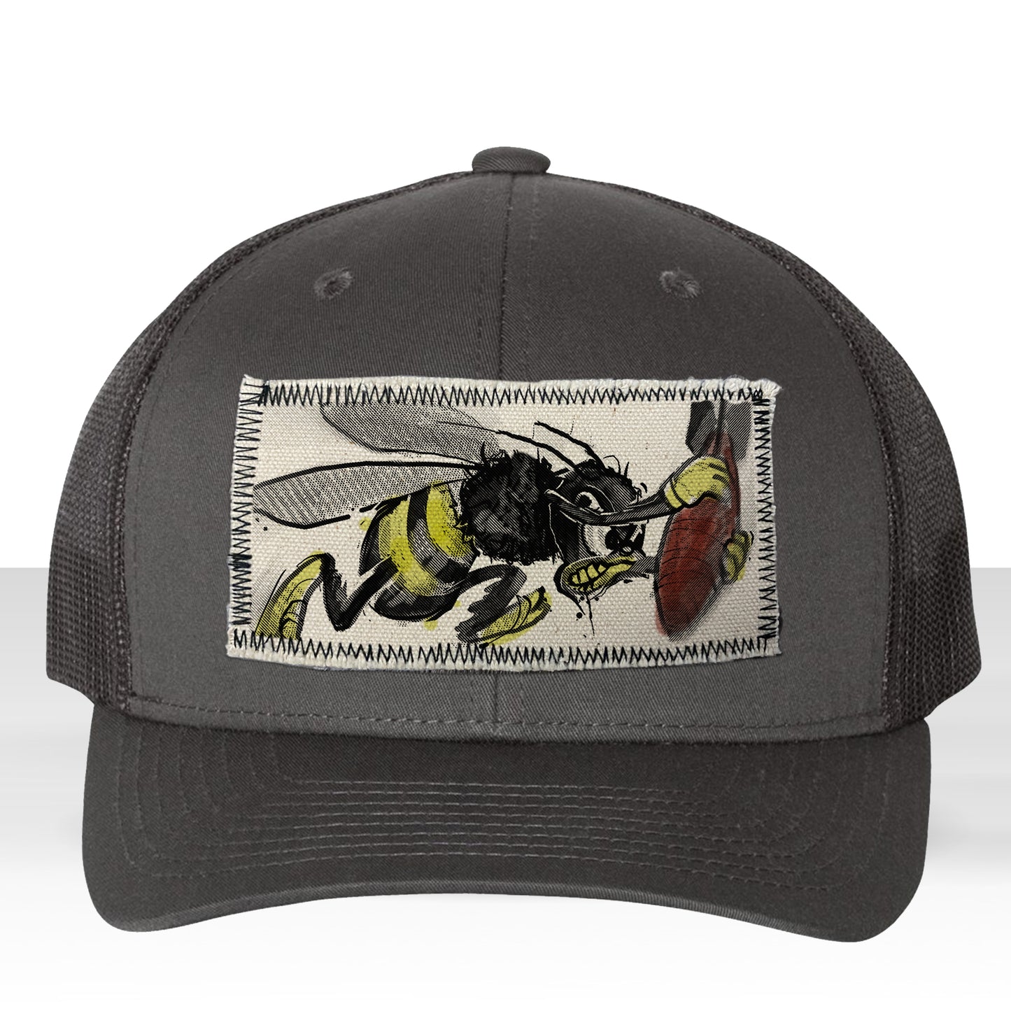 Wee Willie: Bomb Dropping Bee Trucker Hat