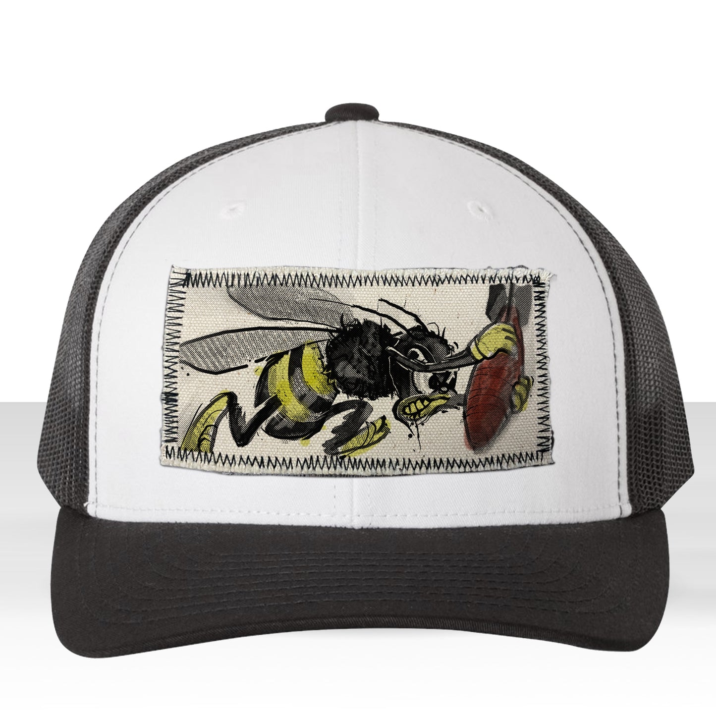 Wee Willie: Bomb Dropping Bee Trucker Hat