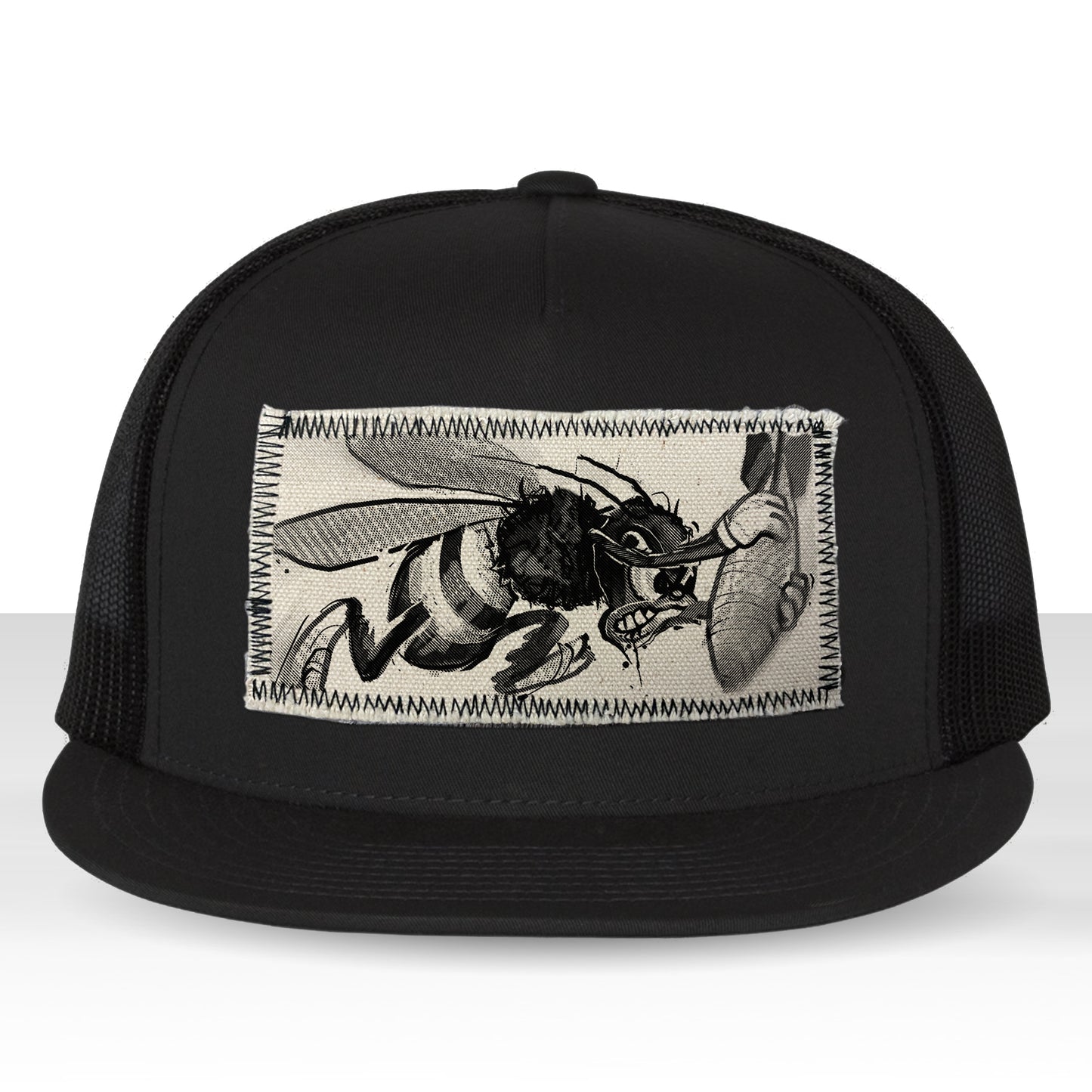 Wee Willie: Bomb Dropping Bee Trucker Hat