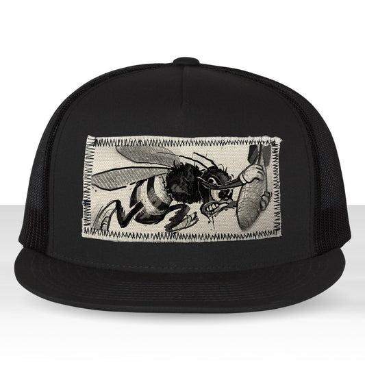 Wee Willie: Bomb Dropping Bee Trucker Hat