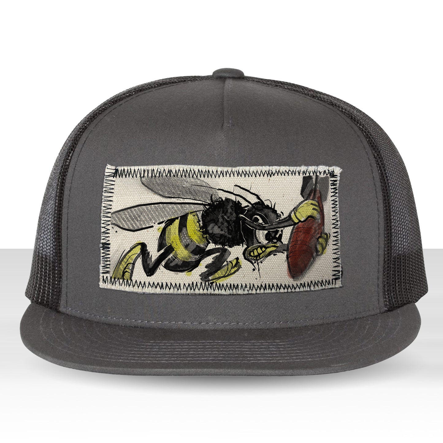 Wee Willie: Bomb Dropping Bee Trucker Hat