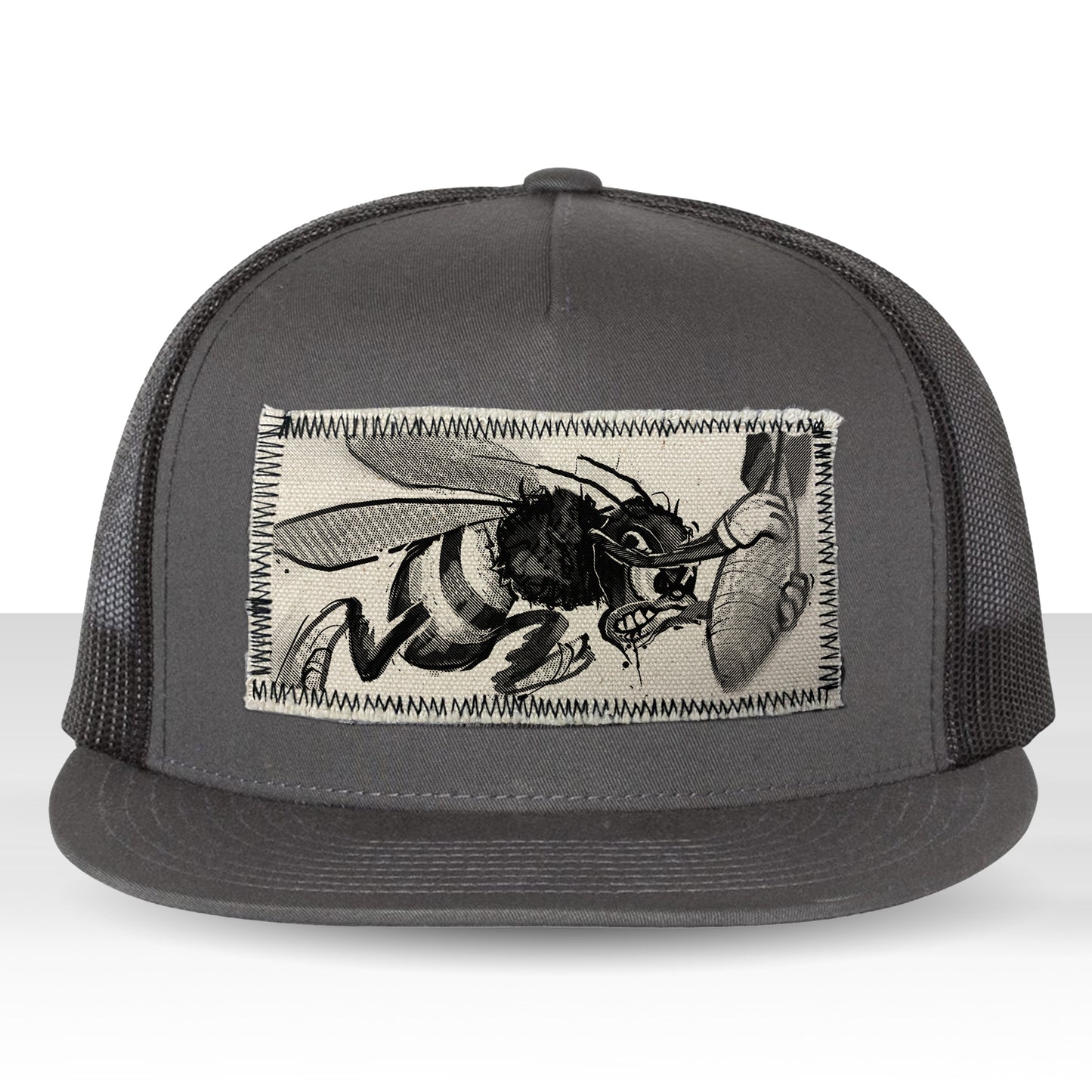 Wee Willie: Bomb Dropping Bee Trucker Hat