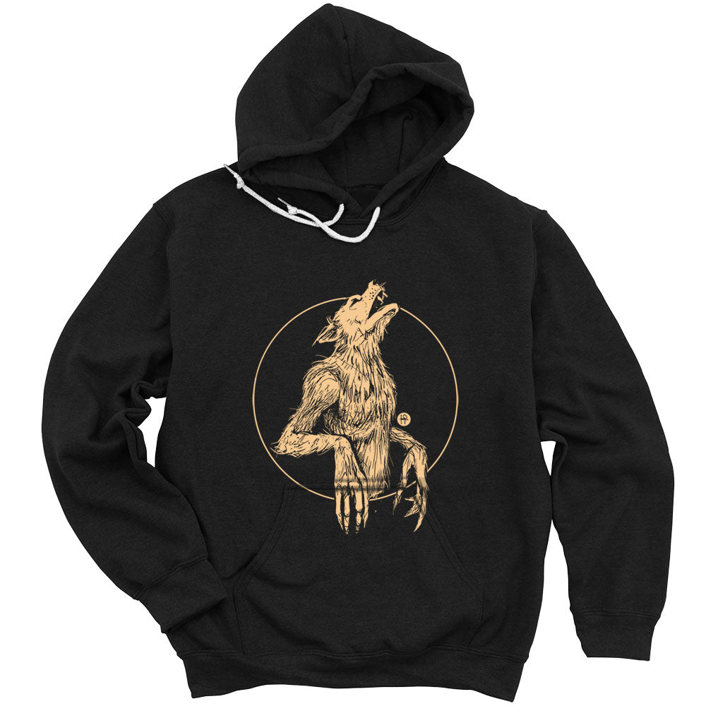 Howling Werewolf: Embrace the Night Hoodie