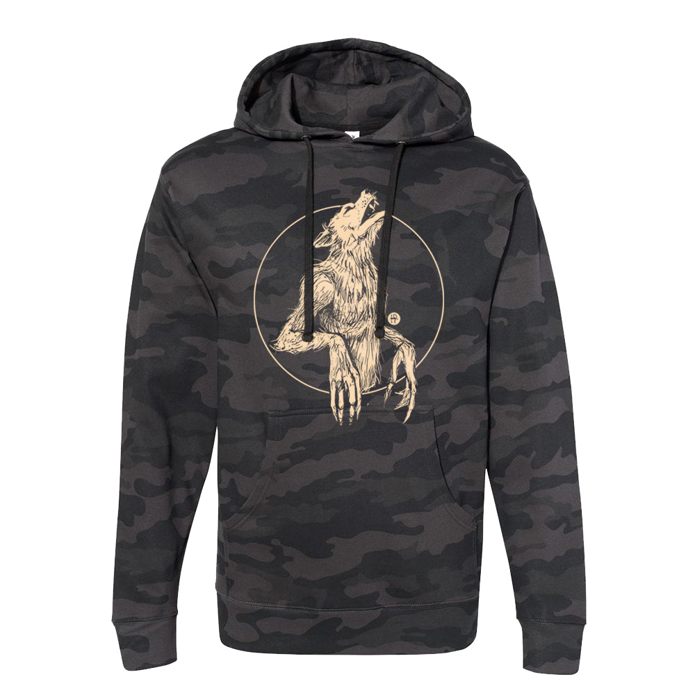 Howling Werewolf: Embrace the Night Hoodie