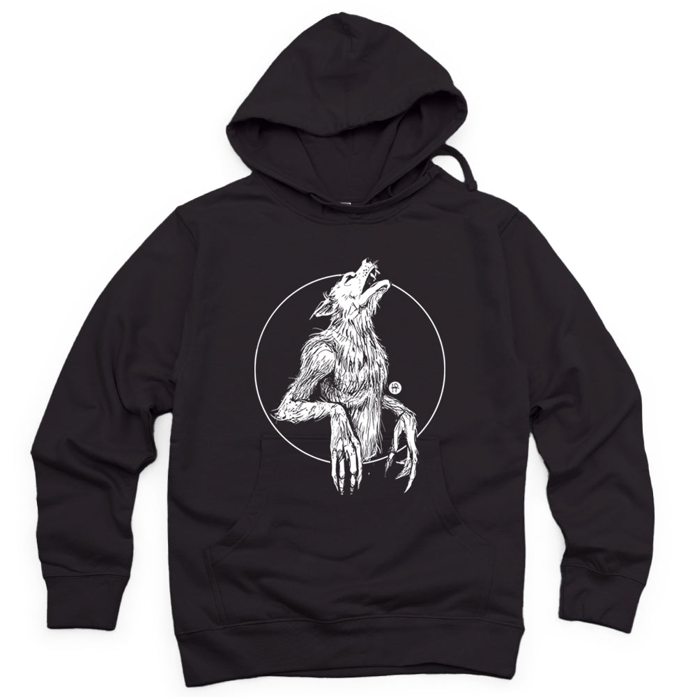 Howling Werewolf: Embrace the Night Hoodie