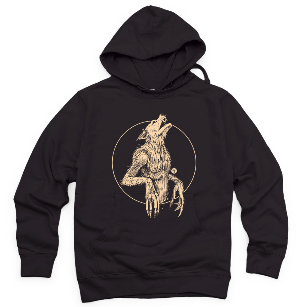 Howling Werewolf: Embrace the Night Hoodie